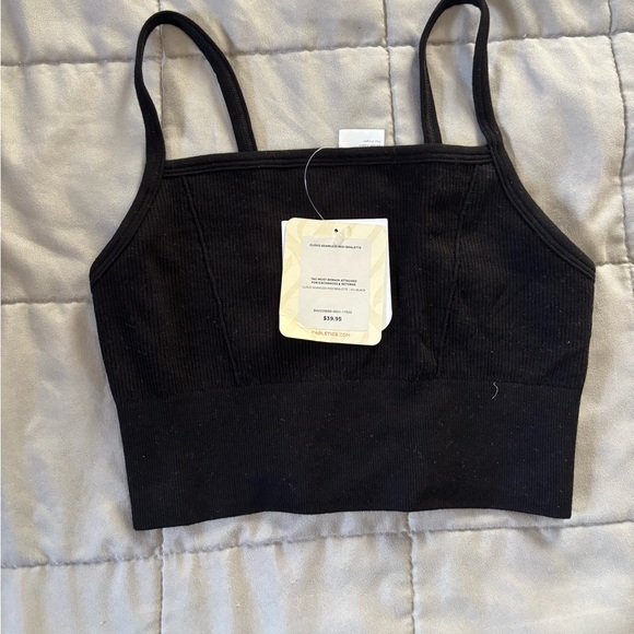 Fabletics Other - Fabletics Black Seamless Bralette